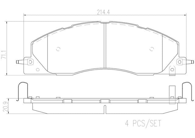 Balata Brembo P18039 - Mi Refacción