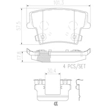 Cargar imagen en el visor de la galería, Balata Brembo P23175N - Mi Refacción