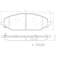Balata Brembo P23193 - Mi Refacción