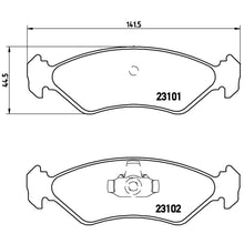Cargar imagen en el visor de la galería, Balata Brembo P24044 - Mi Refacción