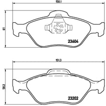Cargar imagen en el visor de la galería, Balata Brembo P24055 - Mi Refacción