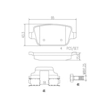 Cargar imagen en el visor de la galería, Balata Brembo P24075N - Mi Refacción