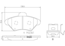 Cargar imagen en el visor de la galería, Balata Brembo P24095N - Mi Refacción