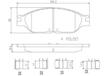 Cargar imagen en el visor de la galería, Balata Brembo P24109N - Mi Refacción