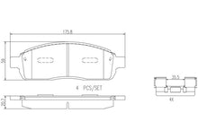 Cargar imagen en el visor de la galería, Balata Brembo P24112N - Mi Refacción