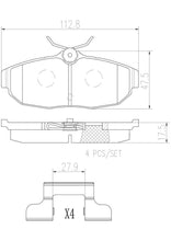 Cargar imagen en el visor de la galería, Balata Brembo P24122N - Mi Refacción