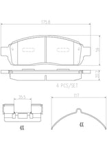 Cargar imagen en el visor de la galería, Balata Brembo P24135N - Mi Refacción
