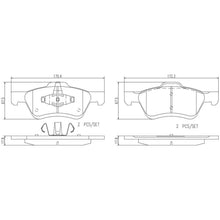 Cargar imagen en el visor de la galería, Balata Brembo P24186N - Mi Refacción