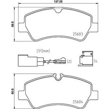 Cargar imagen en el visor de la galería, Balata Brembo P24187 - Mi Refacción