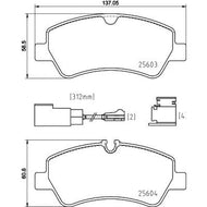 Balata Brembo P24187 - Mi Refacción
