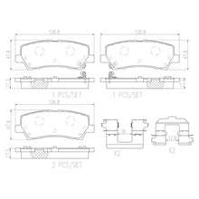 Cargar imagen en el visor de la galería, Balata Brembo P24205N - Mi Refacción