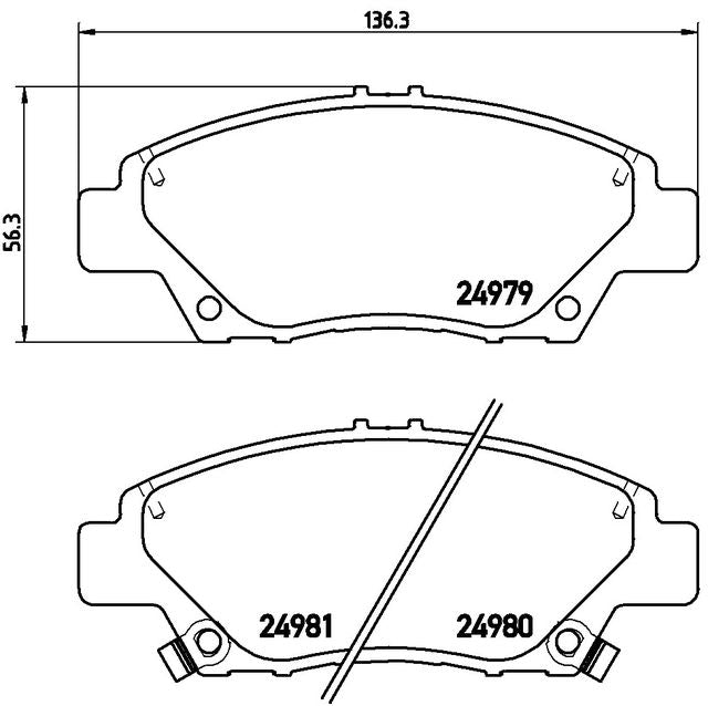 Balata Brembo P28050 - Mi Refacción