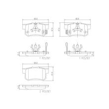 Cargar imagen en el visor de la galería, Balata Brembo P28061N
