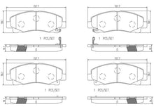 Cargar imagen en el visor de la galería, Balata Brembo P28073N - Mi Refacción