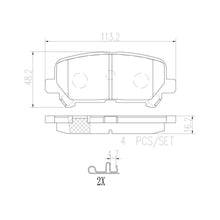 Cargar imagen en el visor de la galería, Balata Brembo P28082N - Mi Refacción