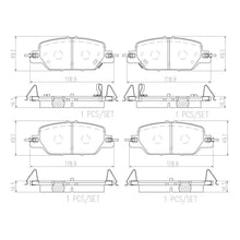 Cargar imagen en el visor de la galería, Balata Brembo P28097N - Mi Refacción