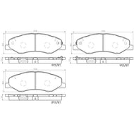 Balata Brembo P28102N - Mi Refacción