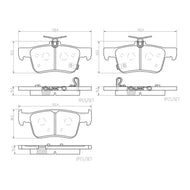 Balata Brembo P28103N - Mi Refacción