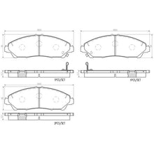 Cargar imagen en el visor de la galería, Balata Brembo P28105N - Mi Refacción