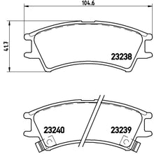Cargar imagen en el visor de la galería, Balata Brembo P30011