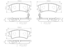 Cargar imagen en el visor de la galería, Balata Brembo P30011N - Mi Refacción