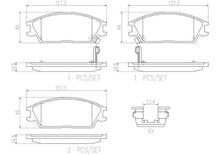 Cargar imagen en el visor de la galería, Balata Brembo P30024N - Mi Refacción