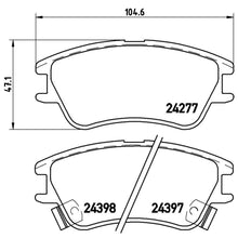 Cargar imagen en el visor de la galería, Balata Brembo P30027