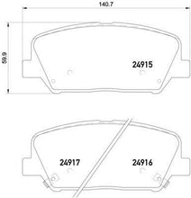 Cargar imagen en el visor de la galería, Balata Brembo P30065 - Mi Refacción