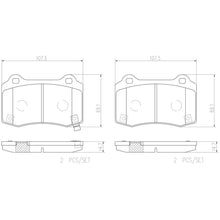 Cargar imagen en el visor de la galería, Balata Brembo P30074N - Mi Refacción
