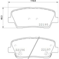 Balata Brembo P30105 - Mi Refacción