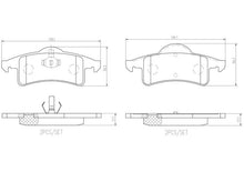 Cargar imagen en el visor de la galería, Balata Brembo P37006N - Mi Refacción
