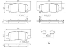 Cargar imagen en el visor de la galería, Balata Brembo P37014N - Mi Refacción