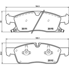 Cargar imagen en el visor de la galería, Balata Brembo P37015 - Mi Refacción