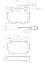 Cargar imagen en el visor de la galería, Balata Brembo P44004N - Mi Refacción