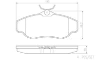 Cargar imagen en el visor de la galería, Balata Brembo P44008N - Mi Refacción
