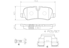 Cargar imagen en el visor de la galería, Balata Brembo P44013N - Mi Refacción