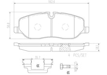 Cargar imagen en el visor de la galería, Balata Brembo P44014N - Mi Refacción