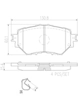 Cargar imagen en el visor de la galería, Balata Brembo P49052N - Mi Refacción