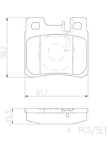 Cargar imagen en el visor de la galería, Balata Brembo P50009N - Mi Refacción