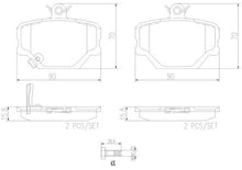 Cargar imagen en el visor de la galería, Balata Brembo P50038N - Mi Refacción