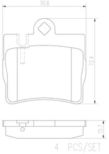 Cargar imagen en el visor de la galería, Balata Brembo P50042N - Mi Refacción