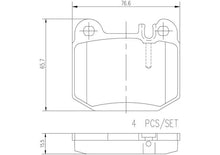 Cargar imagen en el visor de la galería, Balata Brembo P50043N - Mi Refacción