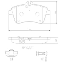Cargar imagen en el visor de la galería, Balata Brembo P50057N - Mi Refacción