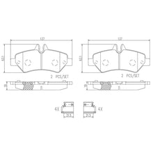 Cargar imagen en el visor de la galería, Balata Brembo P50084N - Mi Refacción