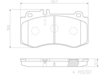 Cargar imagen en el visor de la galería, Balata Brembo P50087N - Mi Refacción