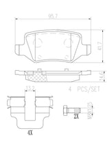 Cargar imagen en el visor de la galería, Balata Brembo P50090N - Mi Refacción