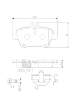 Cargar imagen en el visor de la galería, Balata Brembo P50091N - Mi Refacción
