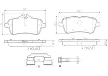 Cargar imagen en el visor de la galería, Balata Brembo P50099N - Mi Refacción