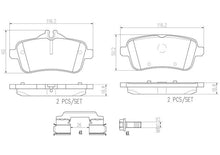 Cargar imagen en el visor de la galería, Balata Brembo P50101N - Mi Refacción