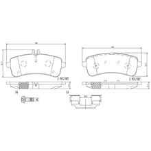 Cargar imagen en el visor de la galería, Balata Brembo P50132N - Mi Refacción